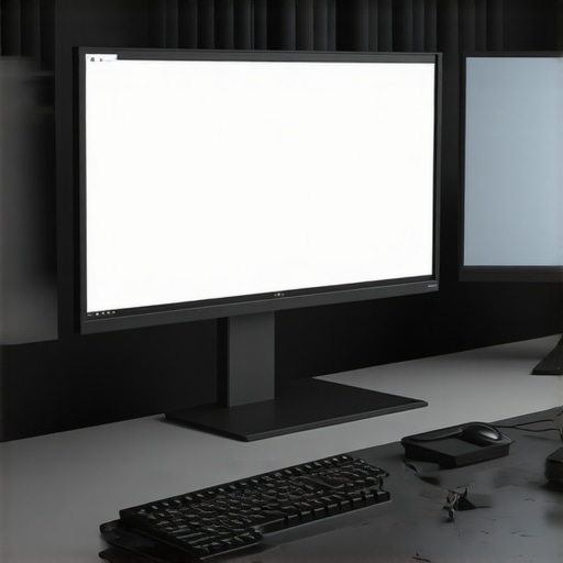 Modern workspace showing multiple monitors connected through a docking station and USB-C hub