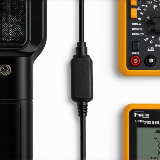 Ultrasonic cleaner and multimeter for maintaining USB-C and Thunderbolt cables and ports.