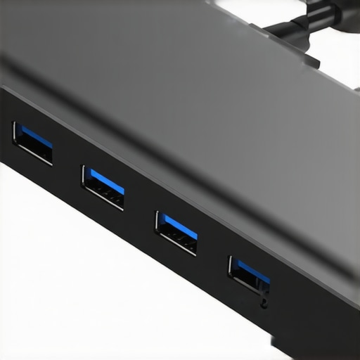 Long-Term Performance with Quality Docks A shielded USB-C docking station with multiple connections, emphasizing durability and EMI protection.